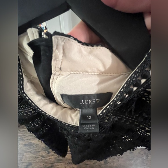 J Crew black dress size 12 - Picture 3 of 4